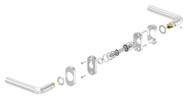 Tuerdruecker-Paar Edelstahl V2A drehbar fuer 30-60 mm Kastendicke-11-3981.4