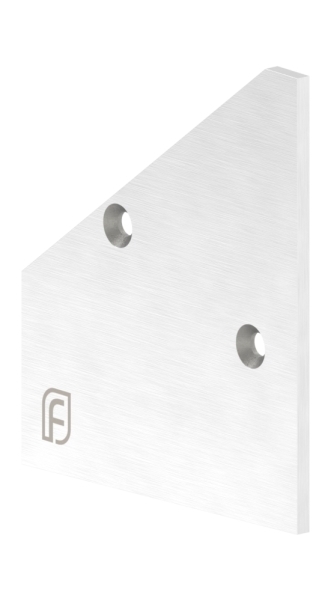 Endkappe Aluminium rechts fuer eleganza canopy- eloxiert E4-EV1-88-11VDE-EK-RE.ALU