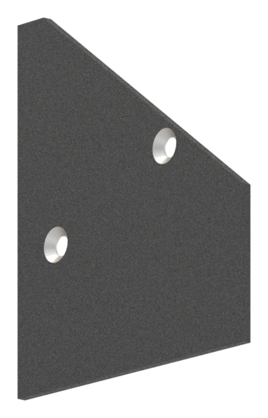 Endkappe Aluminium fuer eleganza canopy links pulverbeschichtet DB703-88-11VDE-EK-LI.DB703