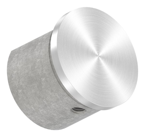 Endkappe - flache Ausfuehrung - fuer Nutrohr Ø 42-4 mm - V4A-12-2300.1
