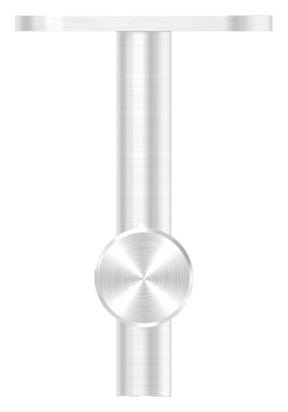 Handlaufhalter mit Halteplatte fuer flachen Anschluss V2A-11-2053.4