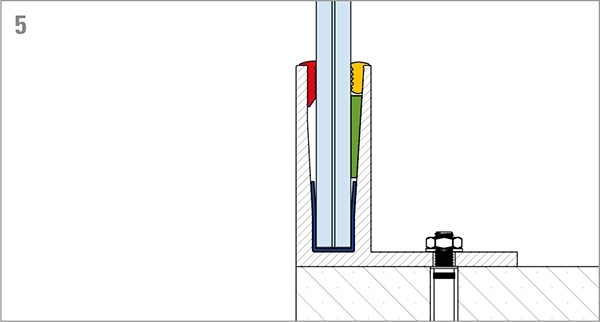 Alu-Profil - MASSIV - Laenge- 6000 mm - aufgesetzte Montage - Aluminium-12-2207.6
