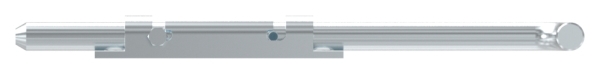 Bodenschieber - Torriegel - Laenge- 300 mm - verzinkt - zum Anschrauben-30-3861.8