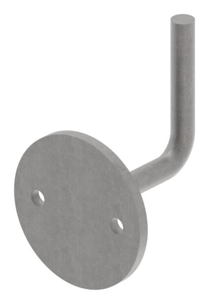 Handlauftraeger Stahl roh Ronde Ø 80 x 6 mm Buegel Ø 12 mm zum Anschweissen-88-1150224.ST