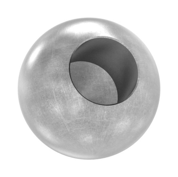 Kugel Ø 25 mm - mit Sackloch 12-2 mm - Stahl S235JR- roh-30-2737.8