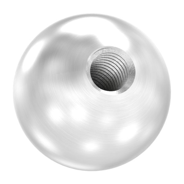 Vollkugel - Ø 20 mm - mit Gewinde M6 - V2A-11-4001.4