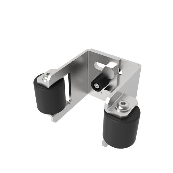 Obere Torfuehrung Stahl verzinkt einstellbar 55-90 mm mit Gummirollen-89-11H375590-A.4