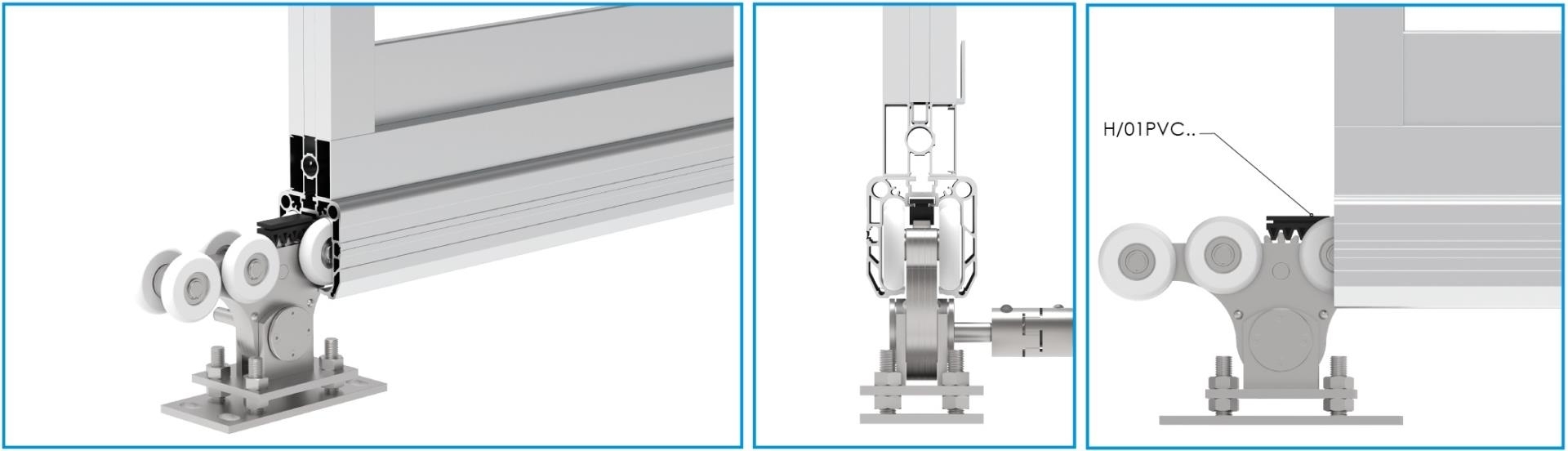 Bodenfhrungsprofil Aluminium 90 x 99 mm L=6000 mm roh-89-11H0290X99AL6000-A.4