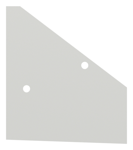 Endkappe Aluminium rechts fuer eleganza canopy- eloxiert E4-EV1-88-11VDE-EK-RE.ALU