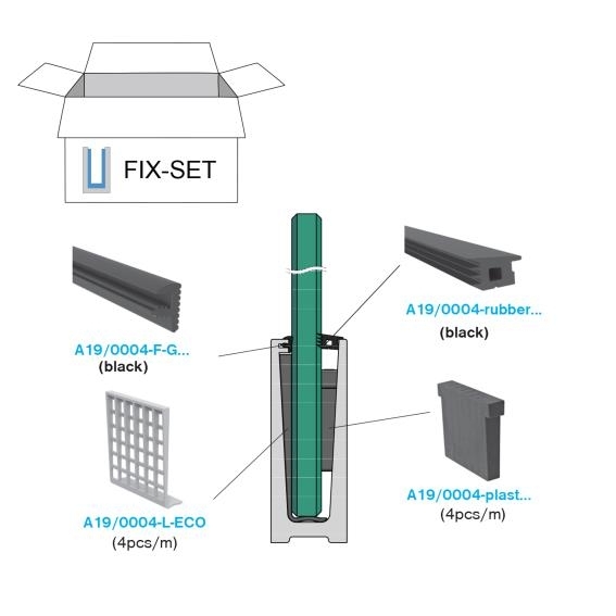 Dichtungsprofil EPDM fuer Glas 17-52 mm Laenge 2500 mm Ganzglasgelaender-89-11A190004018025-A.4