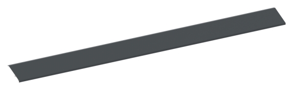 Design-Abdeckung fuer eleganza canopy- L- 2005mm- RAL7016-88-11VDE-AB-2000.7016