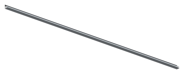 Vordachprofil eleganza canopy- L- 6000mm- RAL 7016-88-11VDE-6000.7016