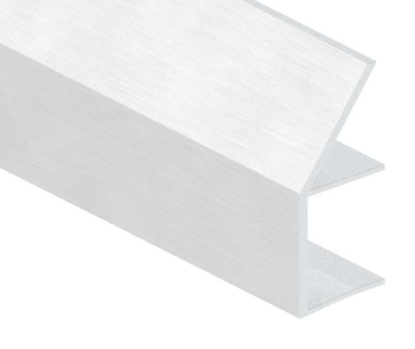 Regenrinne fuer Vordaecher- Glas 21-52mm- L=1400mm- E4-EV1-88-11VDE-RE-1400.21