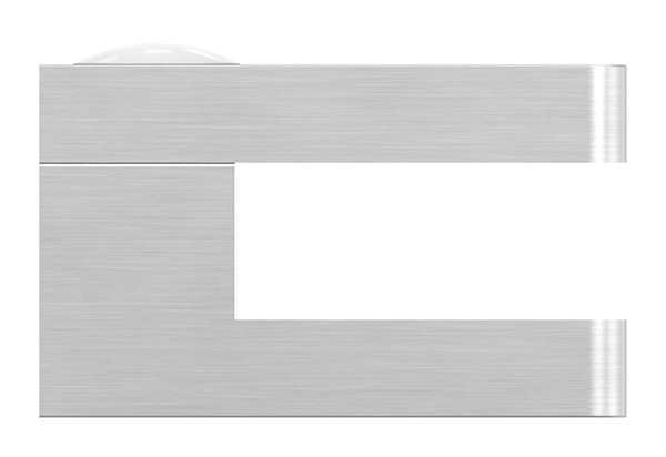 Glasklemme 30x30x18 mmØ 42-4 mm- fuer 6-76 mm VSG Glas-10-MODELL22-4.6