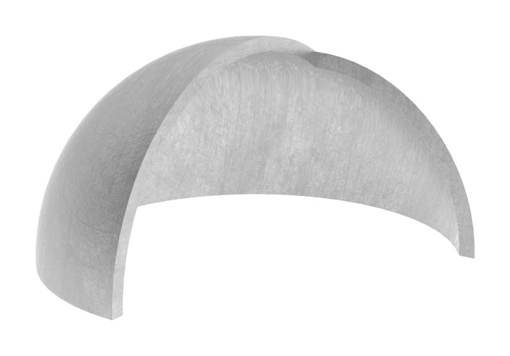 Halbhohlkugel Ø 120x2-0 mm V2A geschliffen-11-4076-B.4