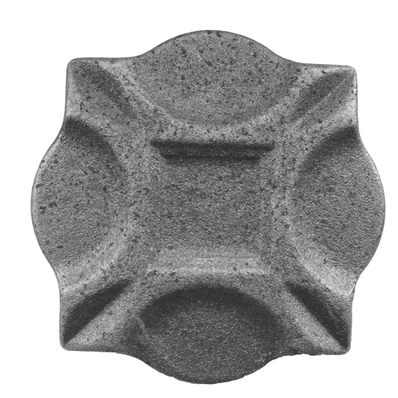 Rosette Stahl 100x100 mm- 10 mm stark- roh-89-11E2219-A.4