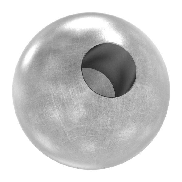 Kugel Ø 40 mm - mit Sackloch 14-2 mm - Stahl S235JR- roh-30-2744.8