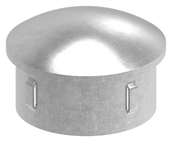 Stahlstopfen - leicht gewoelbt - fuer Ø 60-3x2-5-2-9 mm - Stah S235JR- roh-30-2907.8