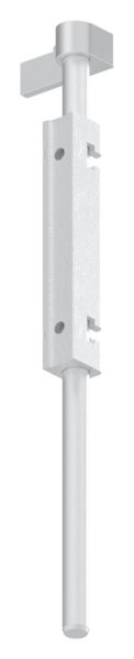 Bodenriegel mit Laenge 490mm- zum Anschrauben- blank-88-1156710-ALU.BL