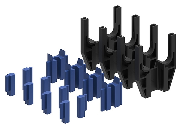 Montagehilfe Starterset Kunststoff fuer Ø 12 mm und Ø 42-4 mm Handlauf-88-1160630-240.SS