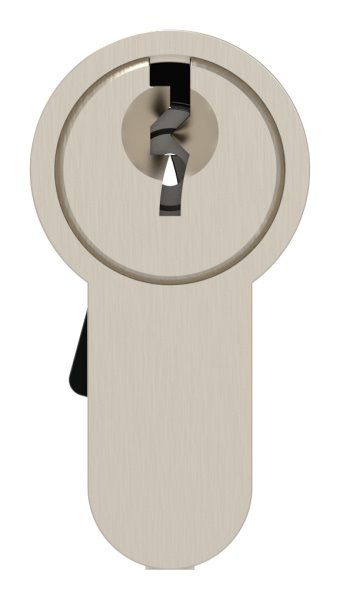 Zylinder Edelstahloptik 50 mm mit 3 Schluessel-11-3951.2