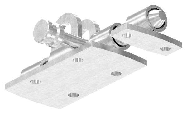 Torriegel zum Anschrauben- Edelstahl V2A-88-11710-100.VA
