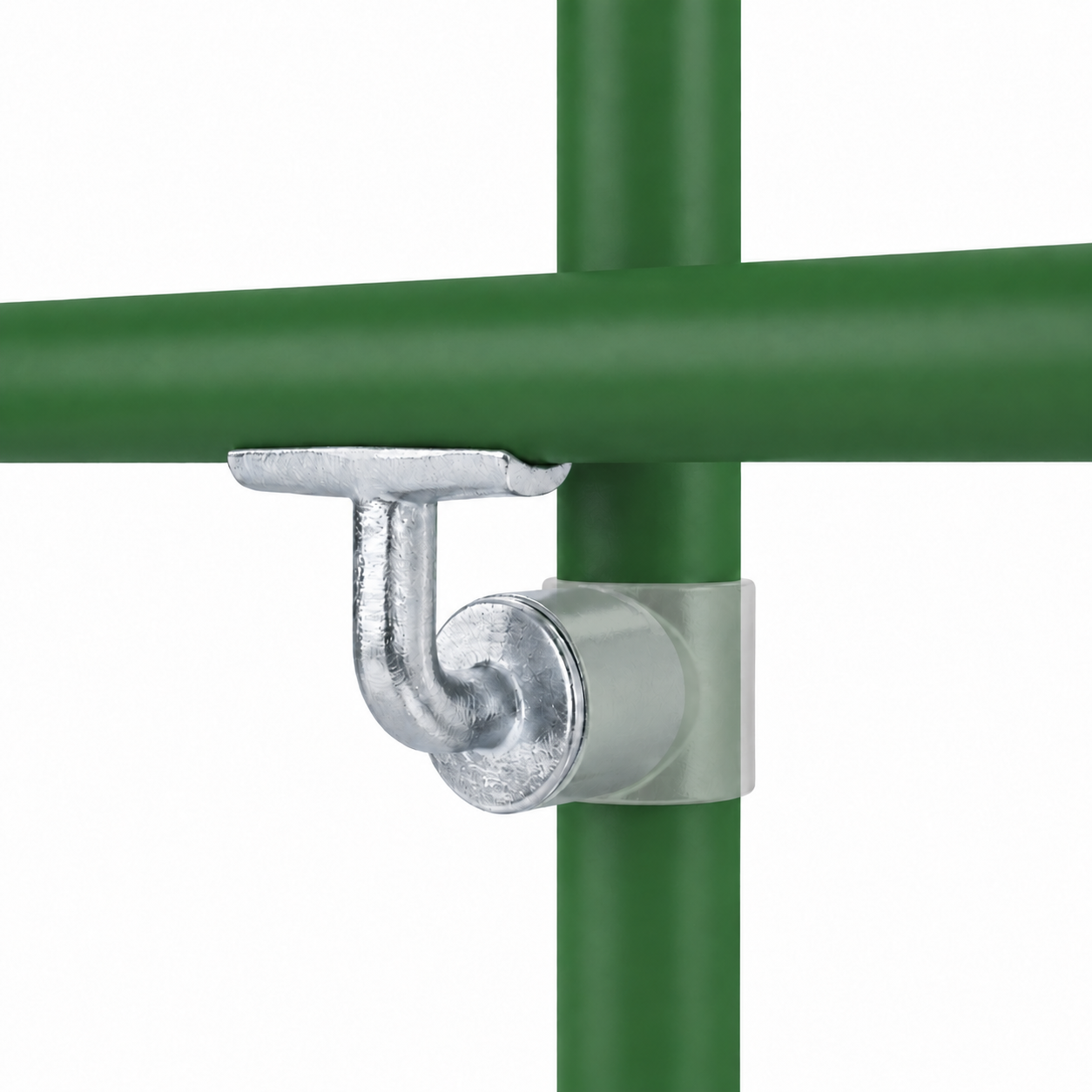 Rohrverbinder Handlaufaufnahme Ø 42-4 mm -1 1-4- - Temperguss verzinkt - 748C42-748C42