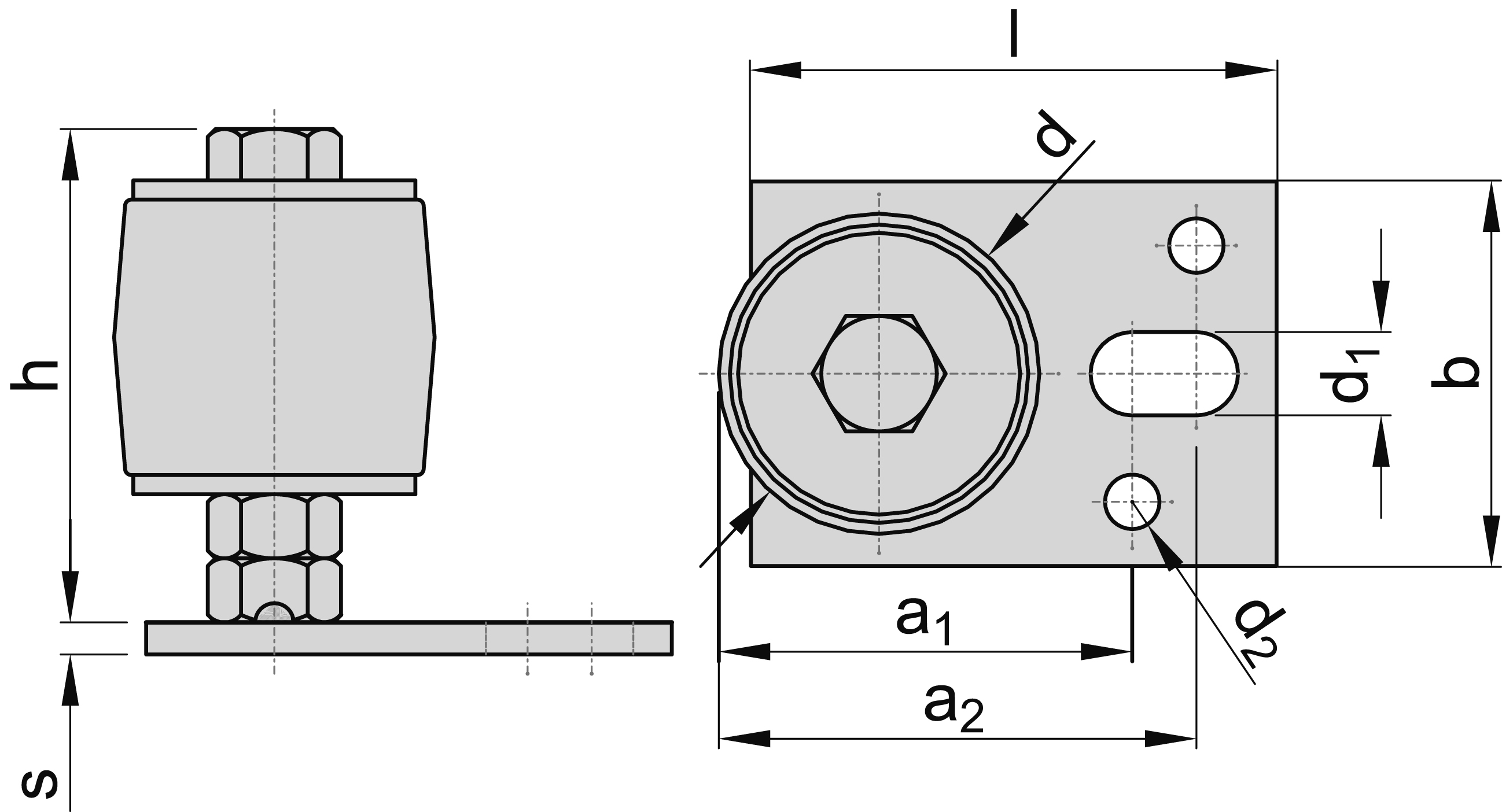 Aussenfuehrungsrolle Schiebetor MEA verzinkt Ø 50 mm 10336650-60-0019.10