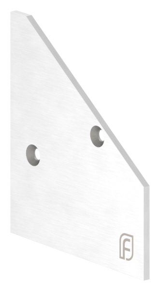 Endkappe Aluminium fuer eleganza canopy links eloxiert E4-EV1-88-11VDE-EK-LI.ALU