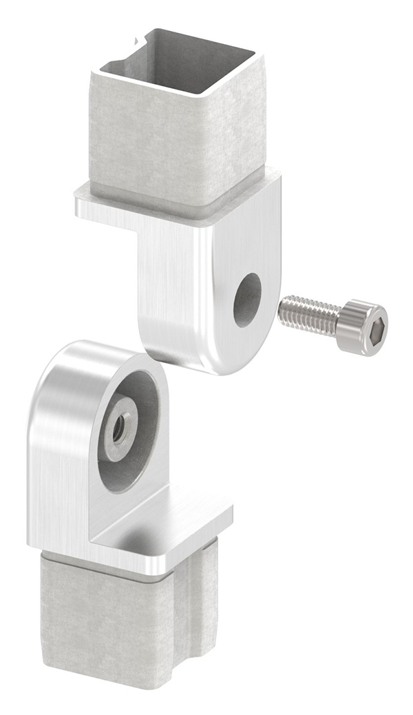 Gelenkverbinder V4A fuer Rohr 30 x 30 x 2 mm zum Stecken-88.1110113030