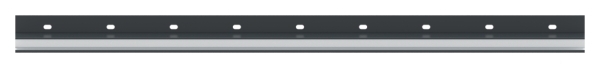 Vordachprofil Aluminium L = 1805 mm pulverbeschichtet RAL 7016-88-11VDE-1800.7016