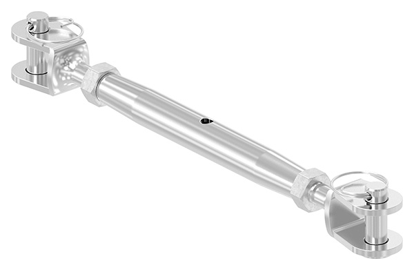 Wantenspanner - Gabel-Gabel - Gewinde M8 - V4A-11-2892.1