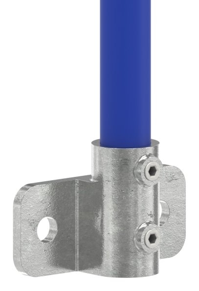 Wandhalter Temperguss fuer Rohr Ø 33-7 mm mit 2 Bohrungen-88-11246.B34