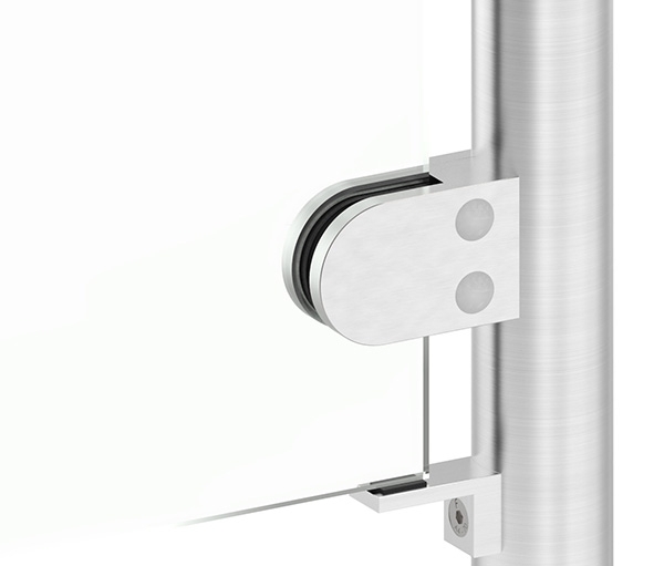 Halteboden fuer Glas Anschluss Ø 48-3 mm - Edelstahl V2A-10-5308-4-1.4