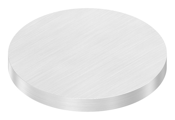 Ronde - Masse- Ø 80x8 mm - mit Laengsschliff - V2A-11-2241-8.4