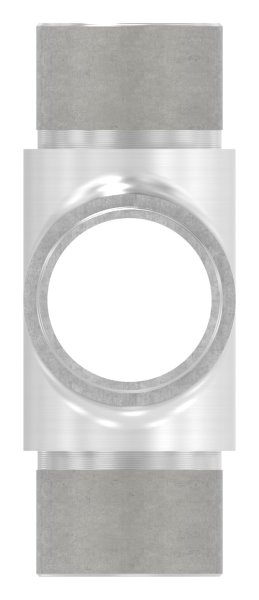 Kreuzstueck V2A fuer Rohr 33-7 x 2-0 mm zum Stecken-11-3655.4