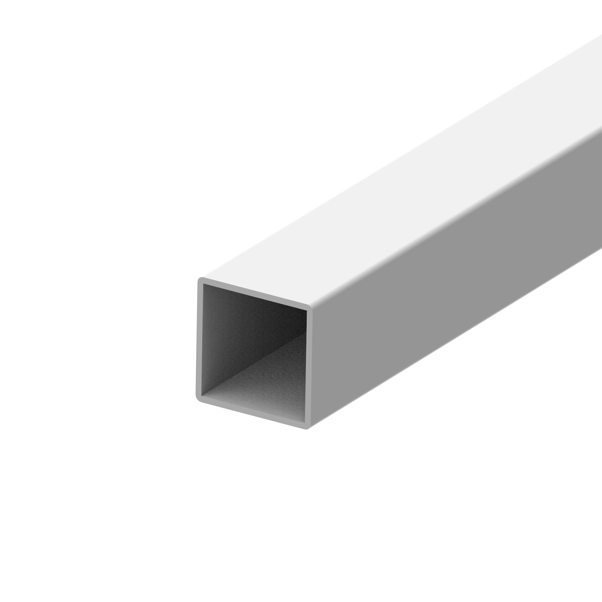 Vierkantrohr Edelstahl AISI 304 30x30x2 mm Laenge 6000 mm Schliff-89-11A30X30X26000-A.4