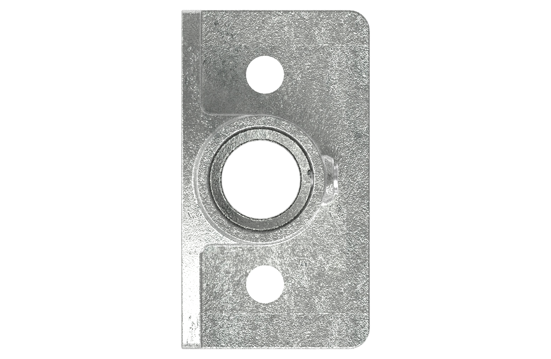 Rohrverbinder Wandhalter massiv Ø 42-4 mm -1 1-4- - Temperguss verzinkt - 247C42-247C42