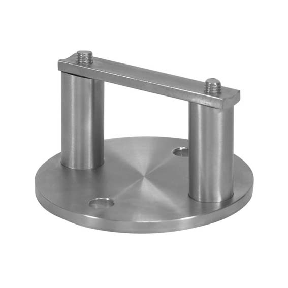 Wandflansch Edelstahl AISI 304 fuer Rohr D48-3mm geschliffen-89-11A6021048-A.4