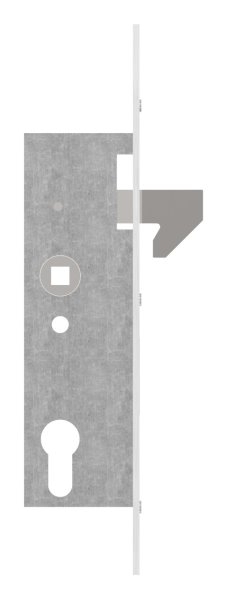 Rohrprofilschloss mit Hakenfalle - Dornmass- 35 mm - Stahl -verzinkt- S235JR-11-3926.4