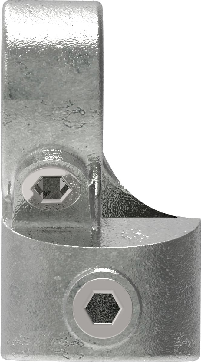 Rohrverbinder Winkelgelenk verstellbar Ø 60-3 mm -2- - Temperguss verzinkt - 148E60-148E60