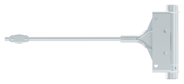 Tuerschliesser Stahl galvanisch verzinkt Hebellaenge 235 mm fuer Tueren bis 40 kg-88.113890