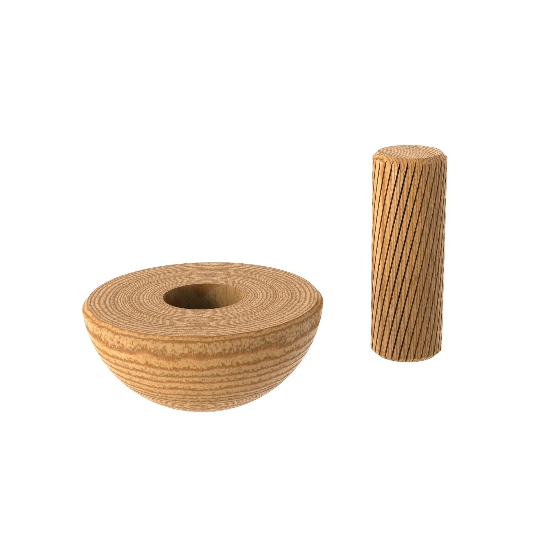 Handlauf-Endkappe Eiche fuer Ø 42 mm halbrund roh unbehandelt-89-11WDD42G2-A.4