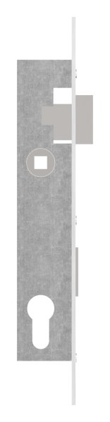 Rohrprofilschloss Dornmass 22 mm Stulpe Edelstahl-11-3921.4