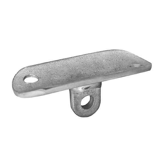 Anschraubeplatte Edelstahl AISI 316 63x25x3 mm fuer Handlauf D42-4 Schliff-89-11A141800242-A.4