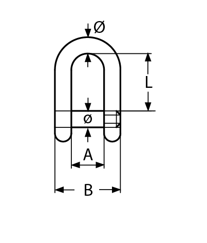 Rundschaekel mit Innensechskant Laenge- 19 – 76 mm V4A- Verkauf in VPE-66-64-411.8482