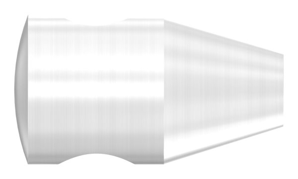 Querstabhalter V2A Edelstahl – konisch -Design- mit M6 Gewinde fuer Rundstaebe 10 mm-11-1080.4