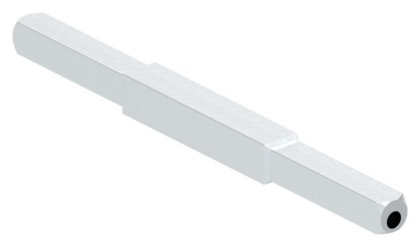 Drueckerstift - Laenge- 100 mm - Masse- 8x8 mm - Stahl S235JR- roh-11-3562.7