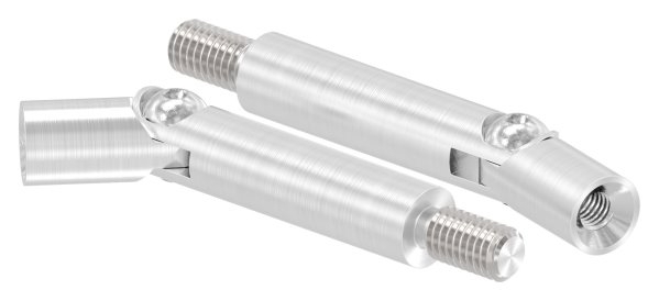 Gelenkstift Edelstahl V2A Ø 12 mm- L 68 mm- M8 Aussengewinde- M6 Innengewinde-88-1150232-240-12.68