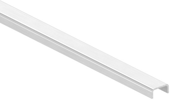 Kantenschutz EXTRA SLIM- fuer Glas 8-00 - 9-52mm- L=6m- Edelstahl V4A-88-1180579-V4A.6M